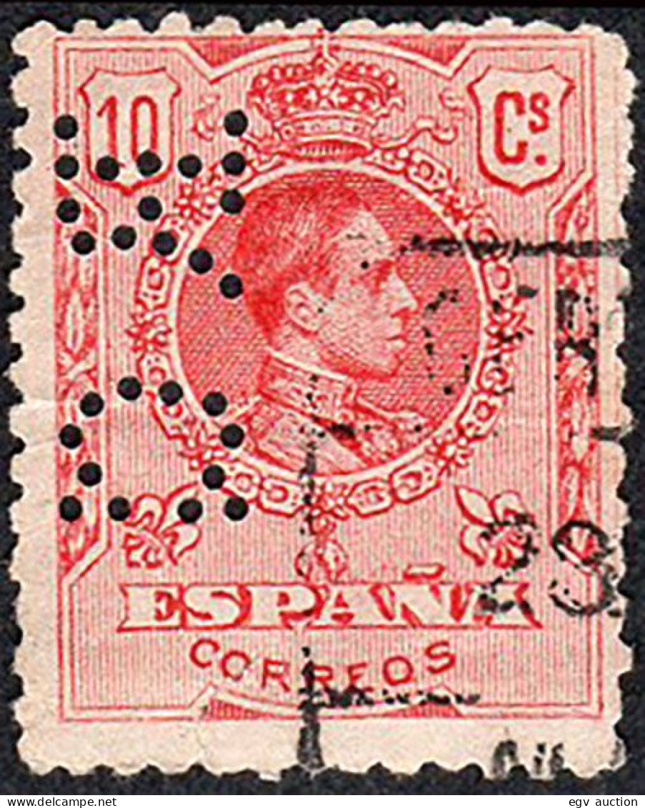 Málaga - Edi O 269 - Perforado "R.C" - Used Stamps
