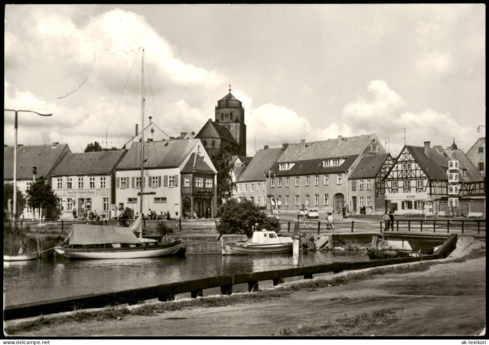 Ansichtskarte Wolgast Hafen 1974 - Wolgast