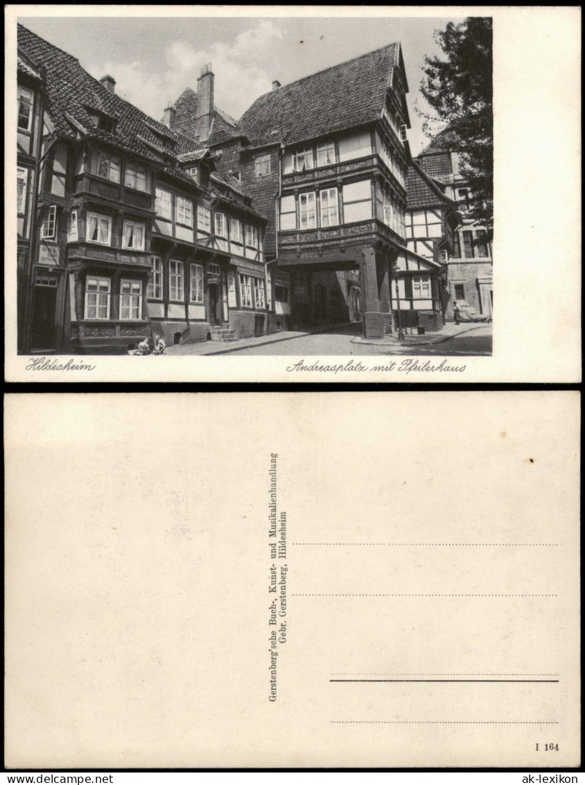 Ansichtskarte Hildesheim Andreasplatz 1928 - Hildesheim