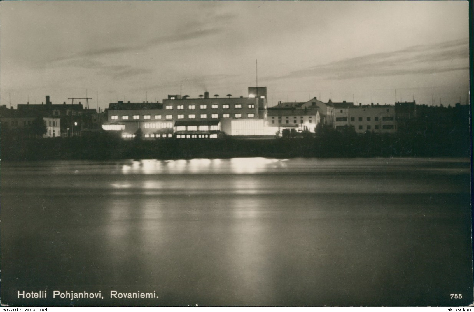 .Finnland Suomi Hotelli Pohjanhovi, Rovaniemi Finnland Suomi 1950 - Finland