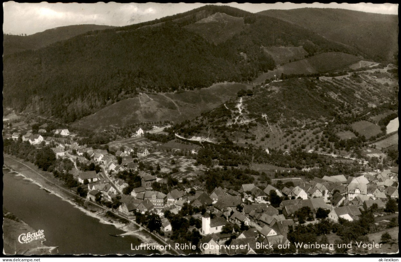 Rühle-Bodenwerder Rühle Oberweser  Weinberg Und Vogler  Flugzeug Aus 1963/1962 - Bodenwerder