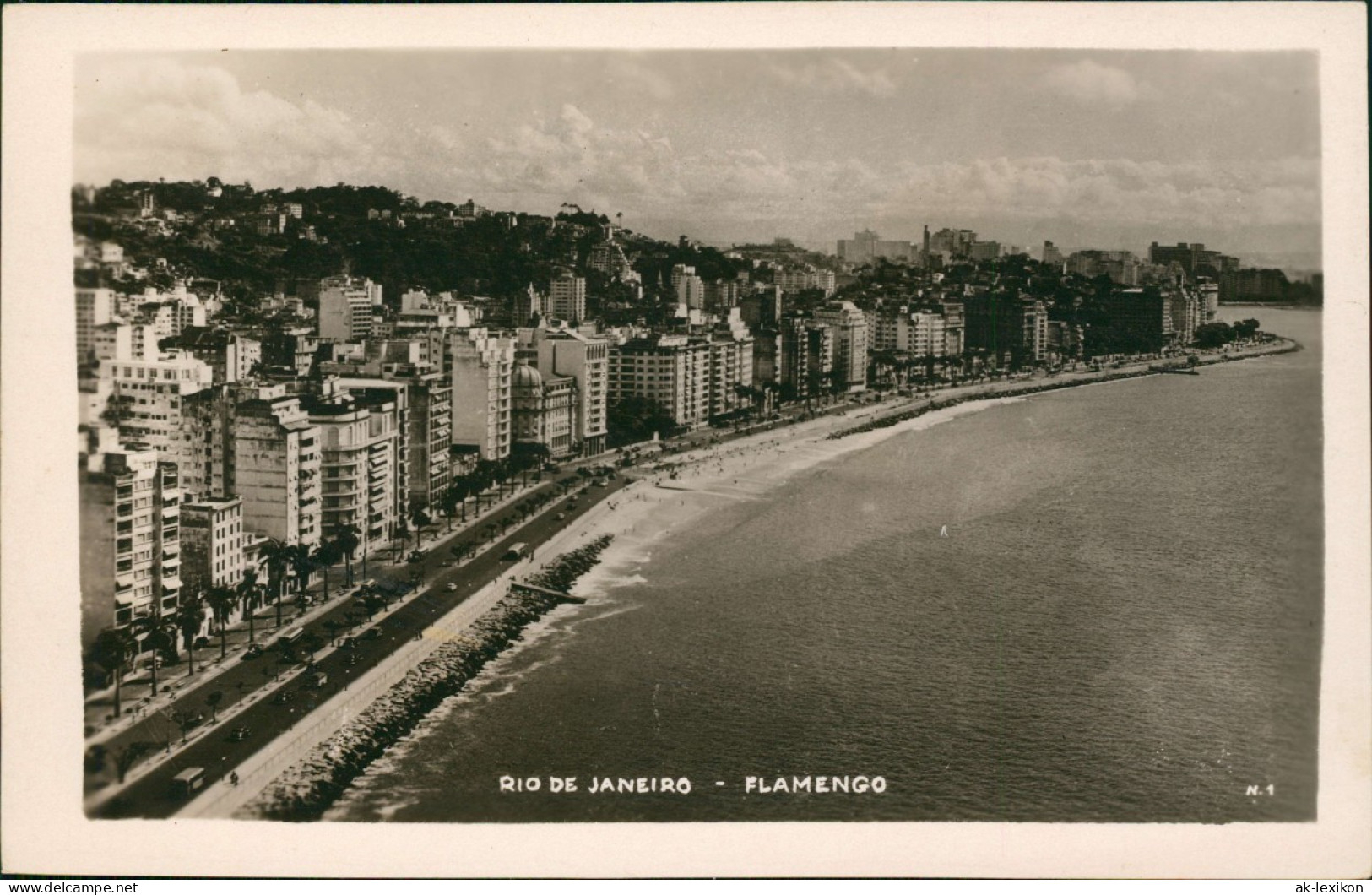 Postcard Flamengo-Rio De Janeiro Totale 1931 - Rio De Janeiro