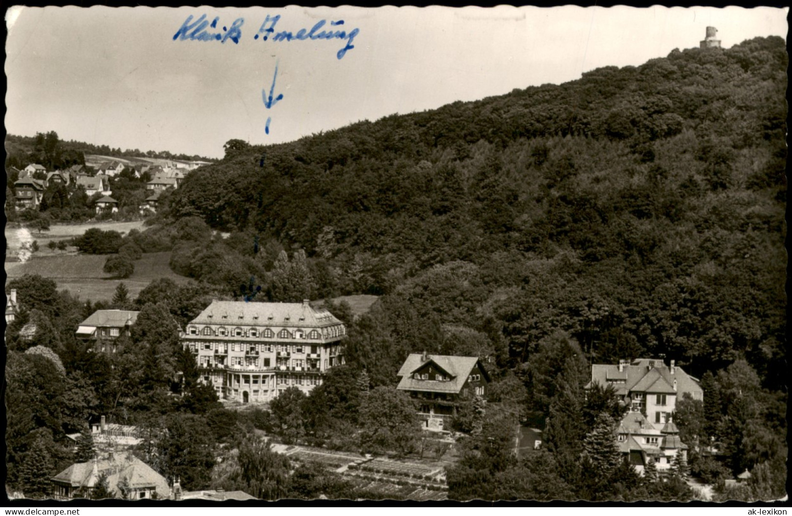 Ansichtskarte Königstein (Taunus) Villenviertel 1962 - Koenigstein