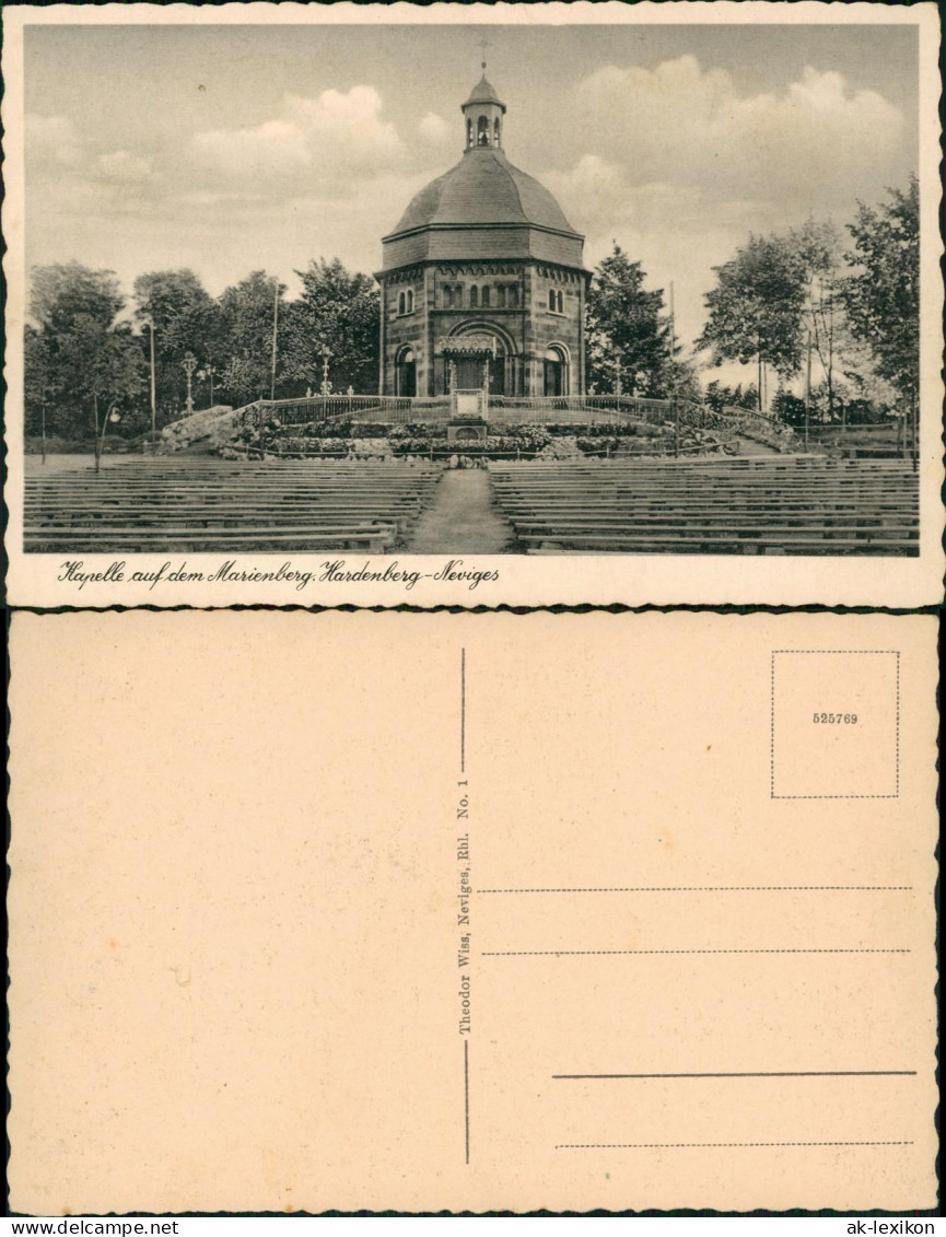 Ansichtskarte Neviges-Velbert Kapelle Auf Dem Marienberg 1932 - Velbert