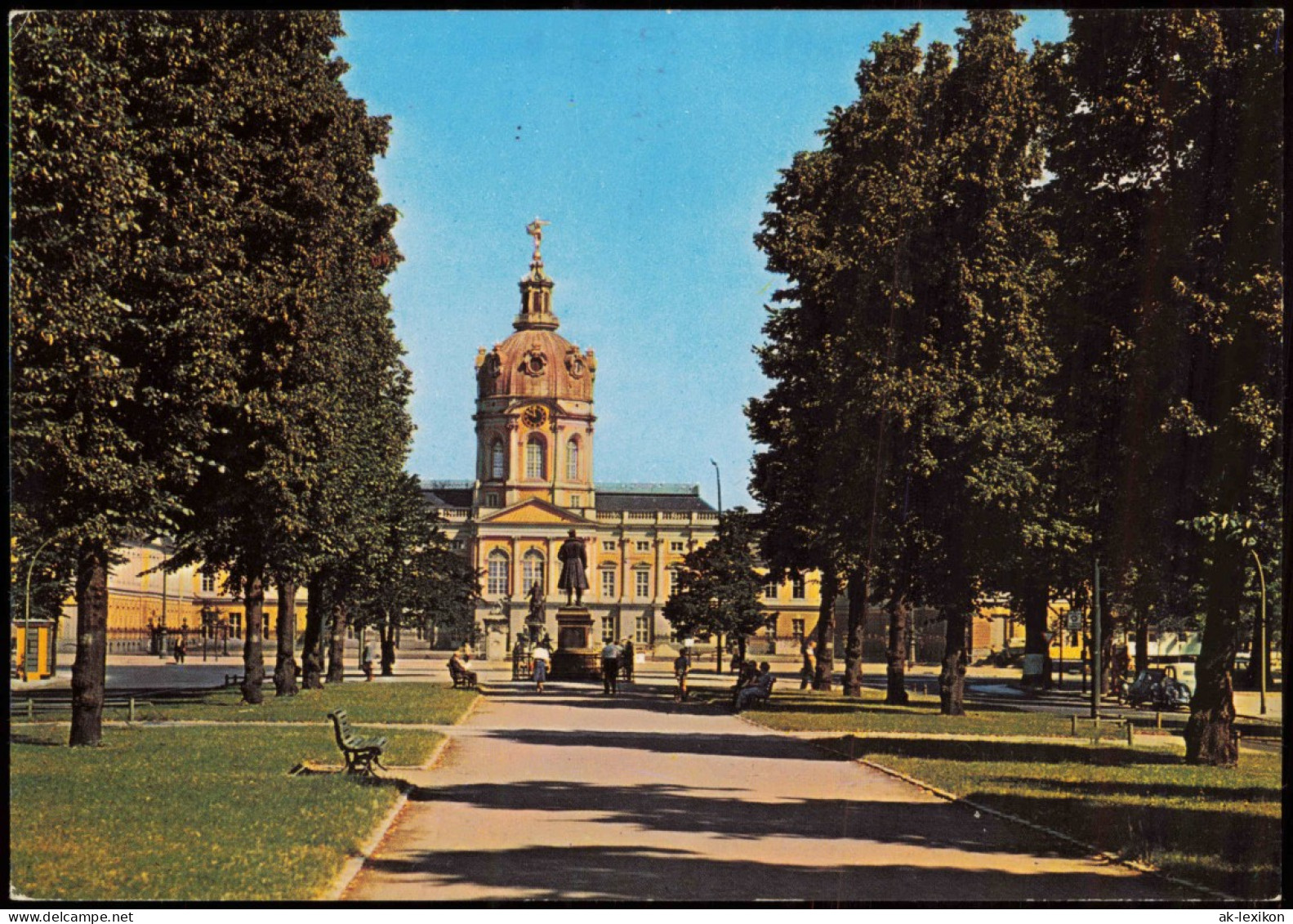 Ansichtskarte Charlottenburg-Berlin Schloss Charlottenburg 1968 - Charlottenburg