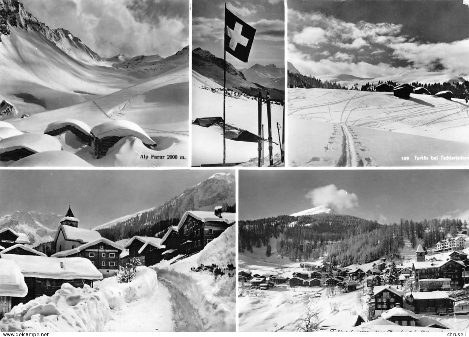 Tschiertschen Winterkarte - Tschiertschen