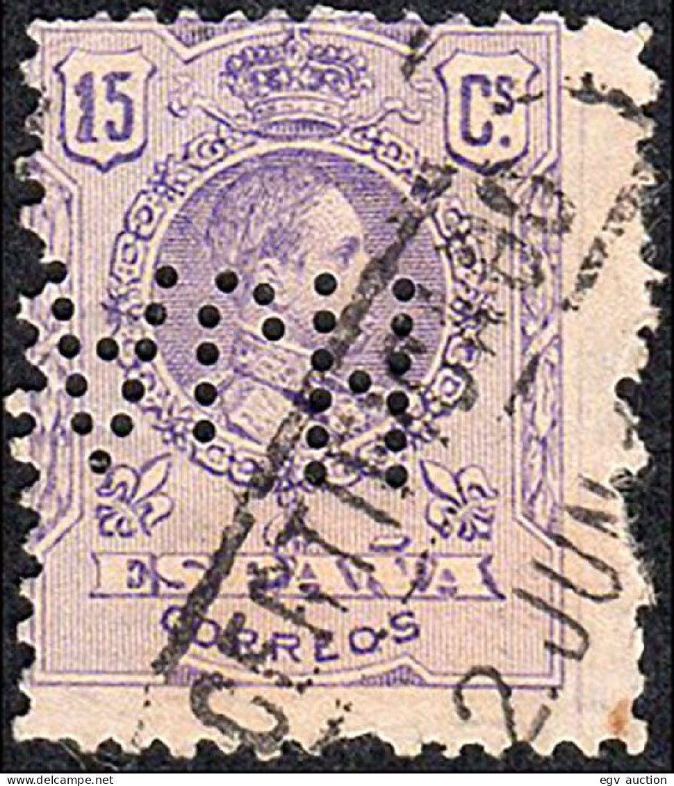 Málaga - Edi O 270 - Perforado "HJAF" (Hijos De Álvarez Fonseca) - Used Stamps