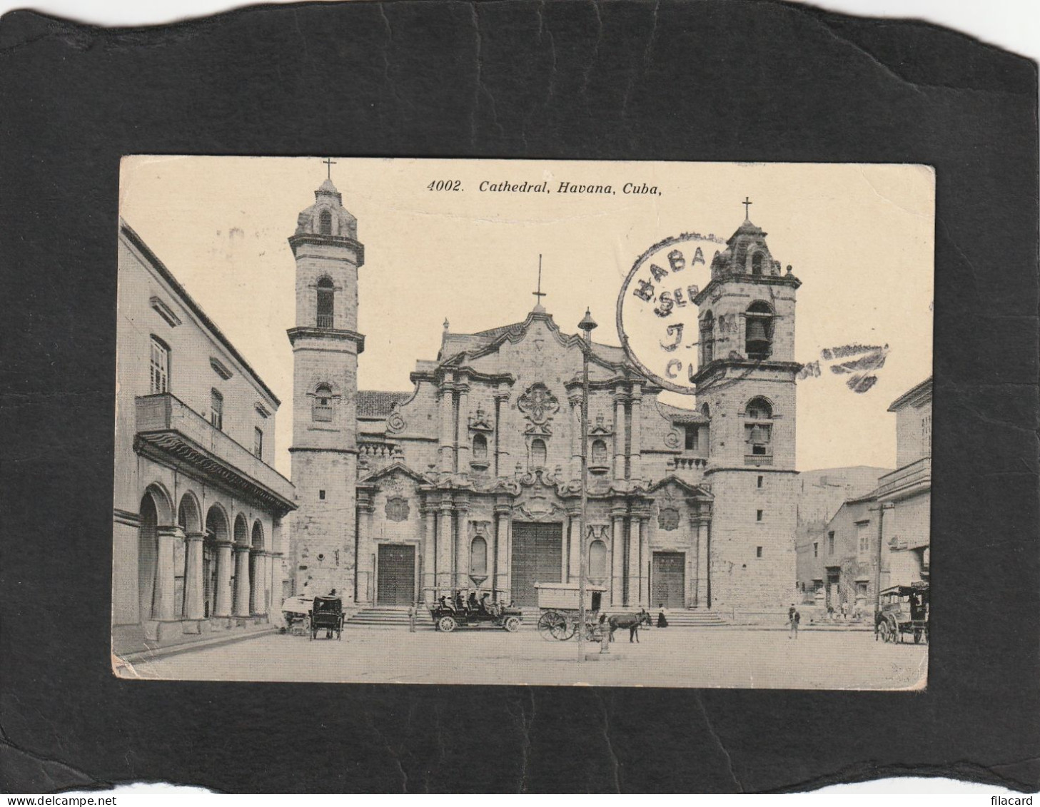 128127         Cuba,       Cathedral,     Havana,   VGSB   1911 - Cuba