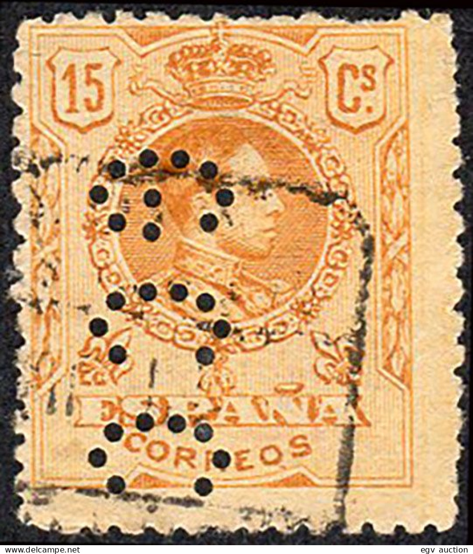 Málaga - Edi O 271 - Perforado "G.C.C." (Banca) - Used Stamps