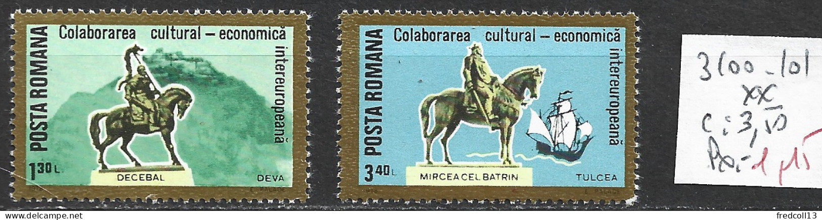 ROUMANIE 3100-101 ** Côte 3.50 € - Unused Stamps