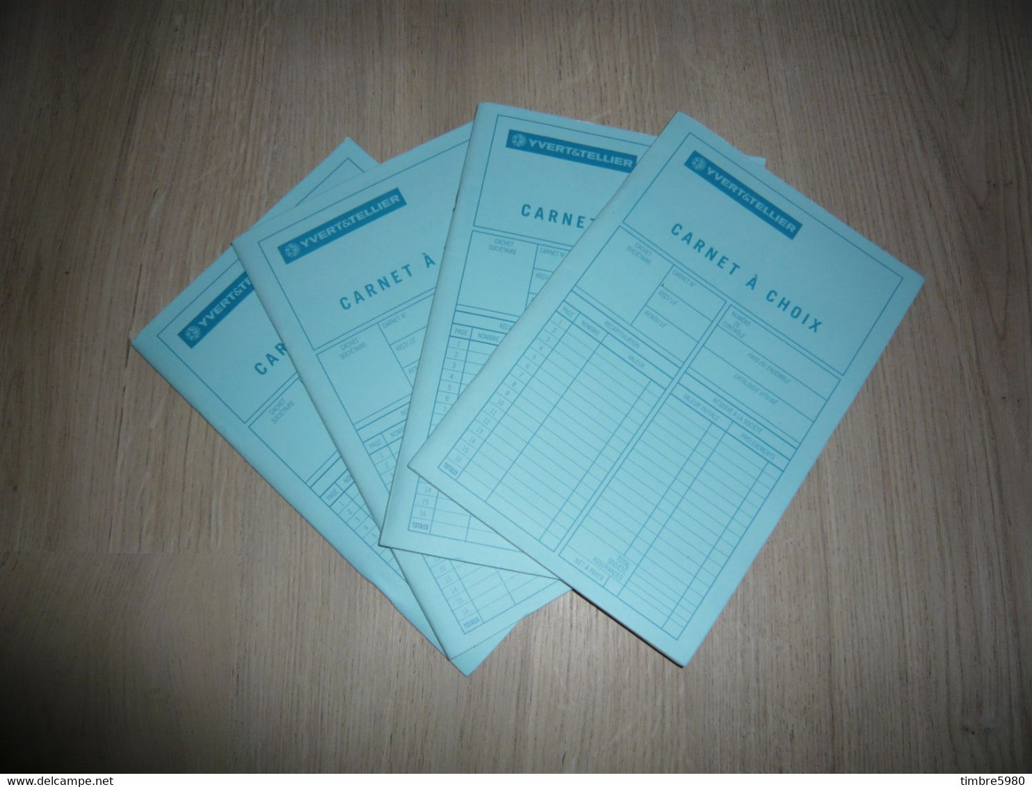 4 CARNETS A CHOIX VIDE - Other & Unclassified