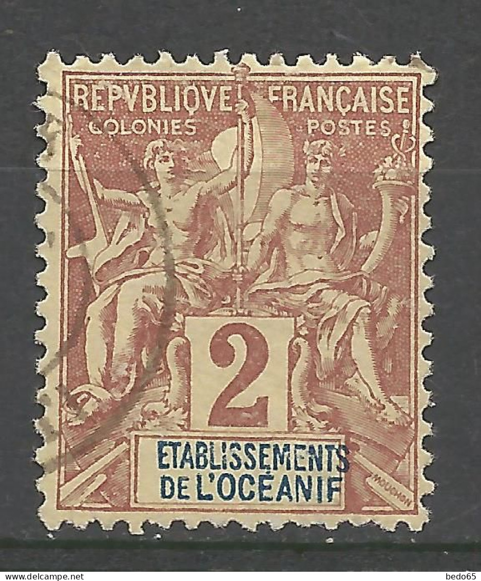 OCEANIE N° 2 Variétée OCEANIF / Used - Usati