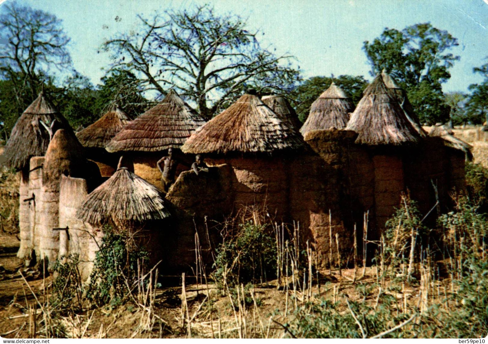 REPUBLIQUE DU DAHOMEY CHATEAU FORT SOMBA - Dahome