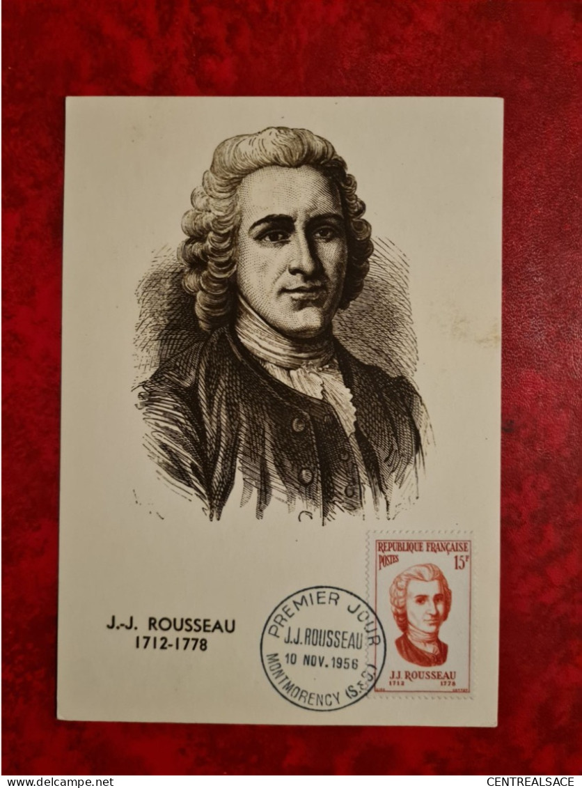 Carte 1956 MAXI   MONTMORENCY  J.J. ROUSSEAU - Non Classificati