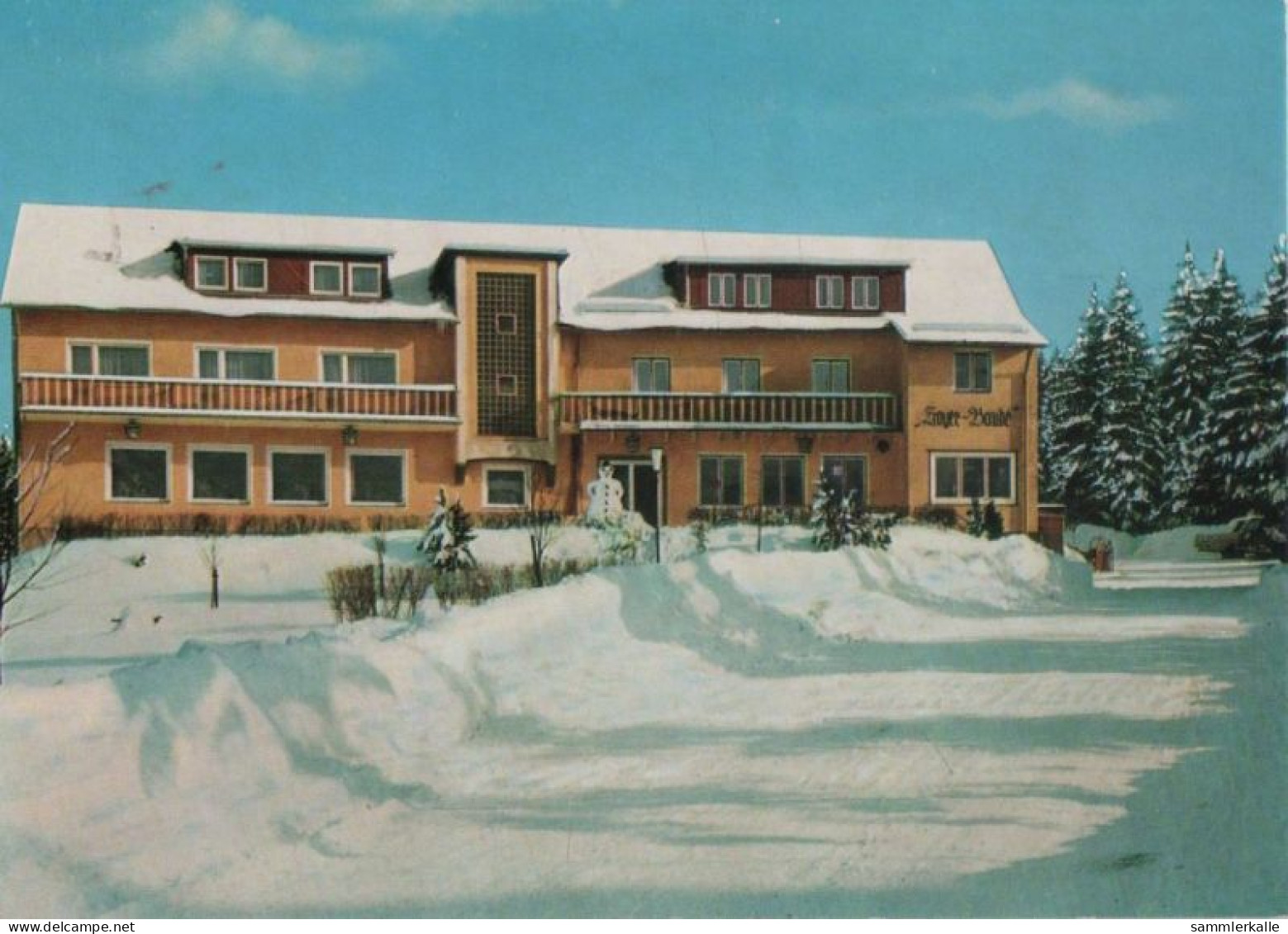 65561 - Bischofsgrün - Pension Hoyer-Baude - Ca. 1975 - Bayreuth