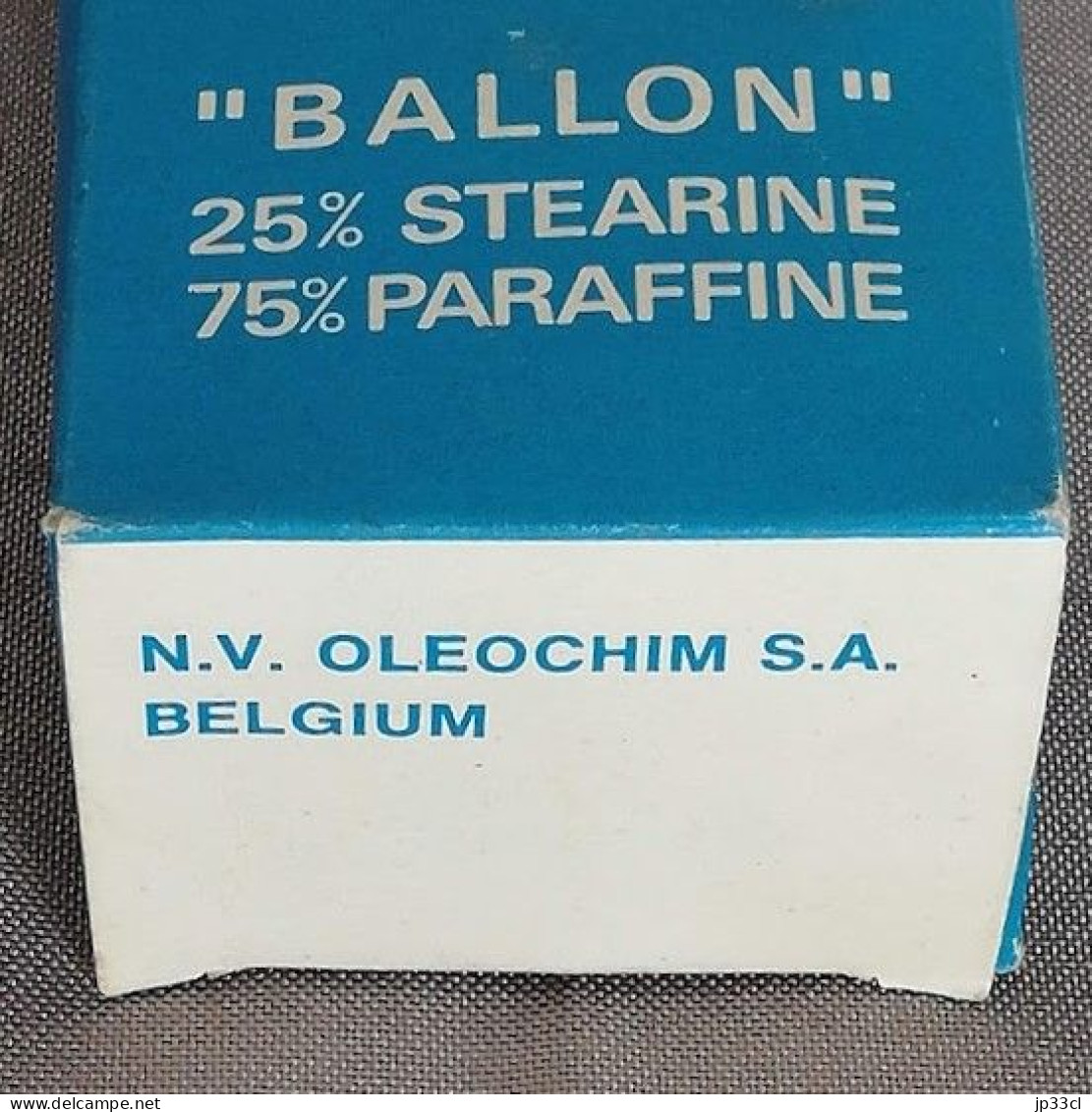 Boîte De 6 Bougies De La Cour Dans La Boîte En Carton D'origine ("Ballon" 25% Stéarine 75% Paraffine) - Scatole