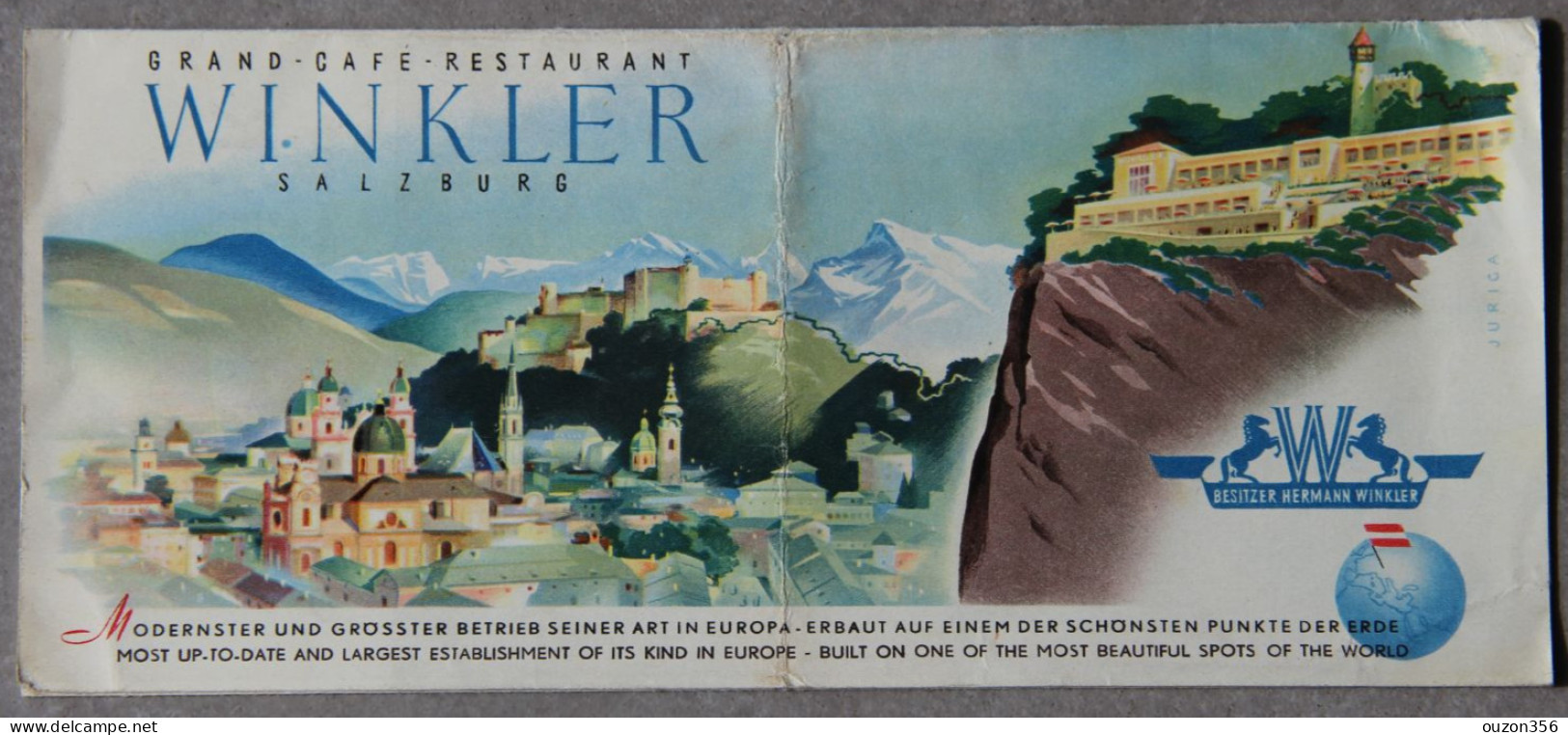 Salzburg (Autriche, Salzbourg), Grand-Café-Restaurant Winkler - Oostenrijk