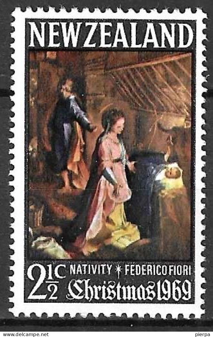 NUOVA ZELANDA - 1969 - NATALE - NUOVO MNH** (YVERT 499 - MICHEL 509) - Ongebruikt