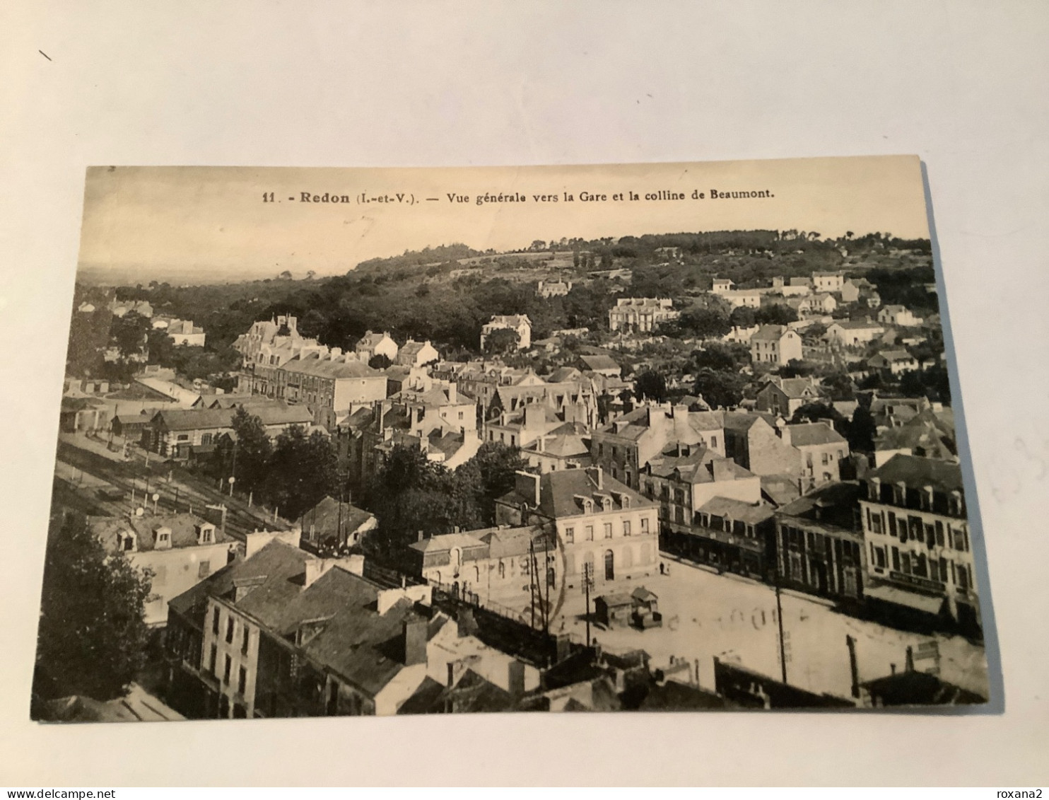 35 Redon Vue Générale Vers La Gare - Redon