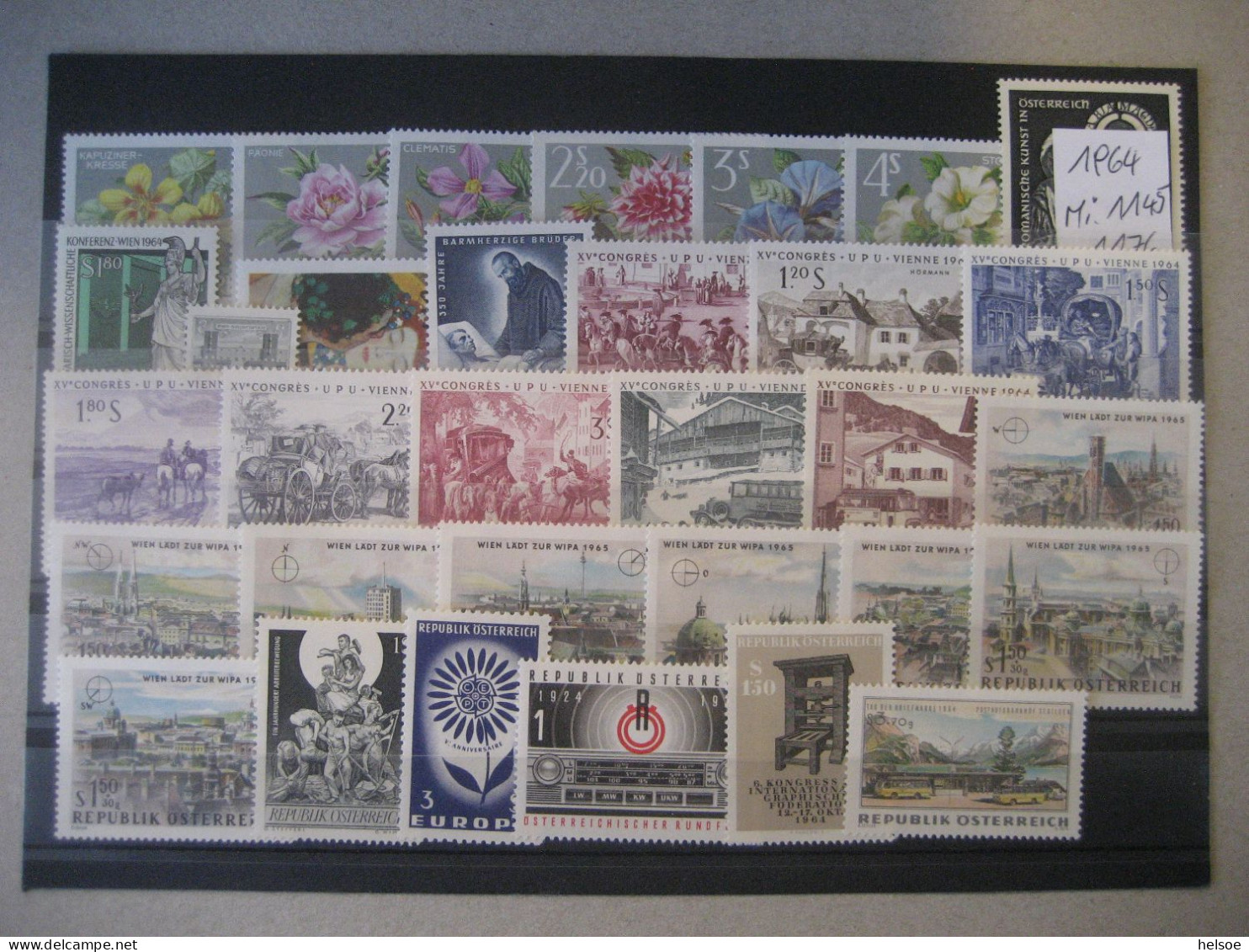 Österreich- Ganze Jahrgänge 1964, MiNr. 1145-1176 ** Ungebraucht - Full Years