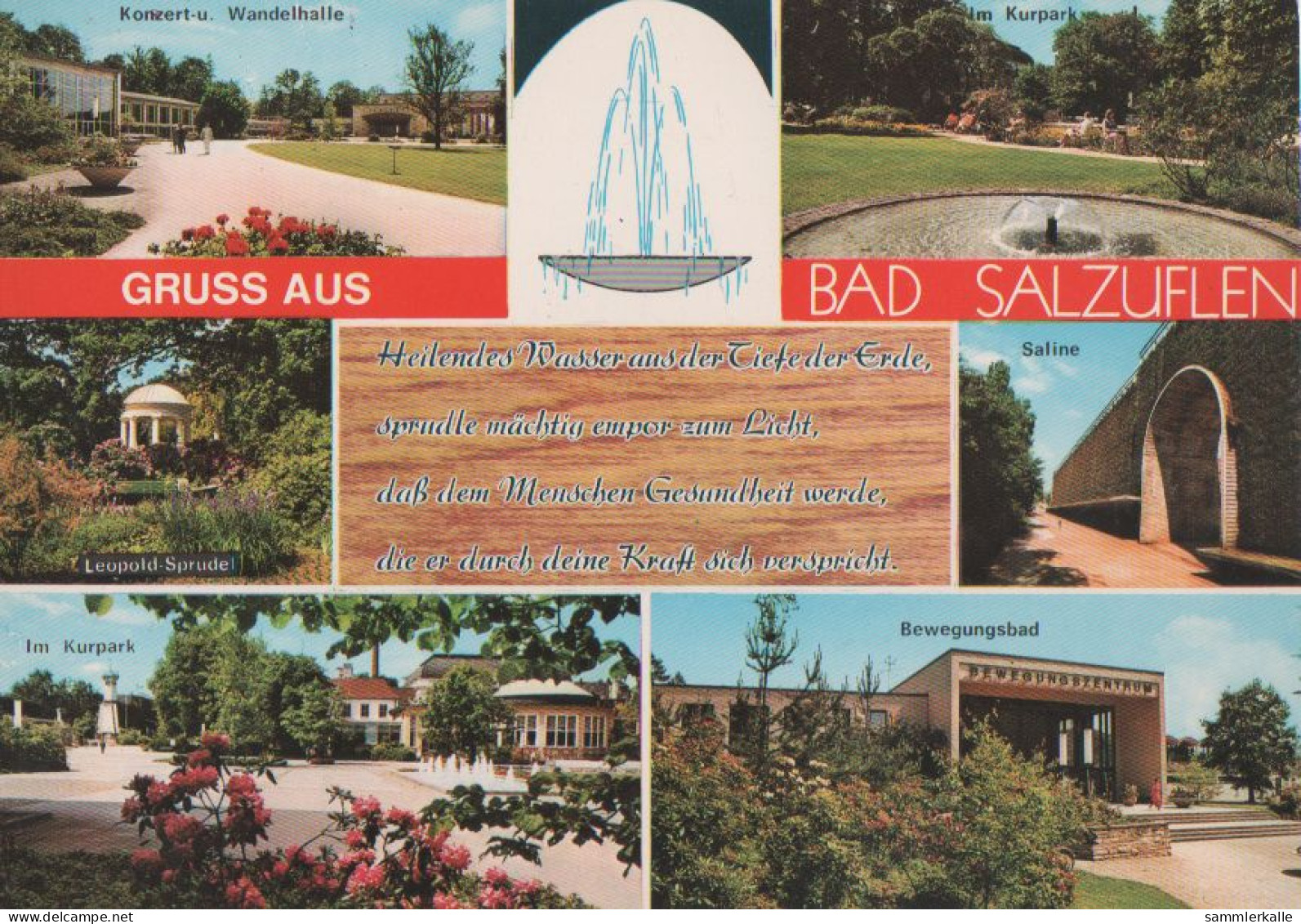 27798 - Bad Salzuflen - U.a. Bewegungsbad - Ca. 1980 - Bad Salzuflen