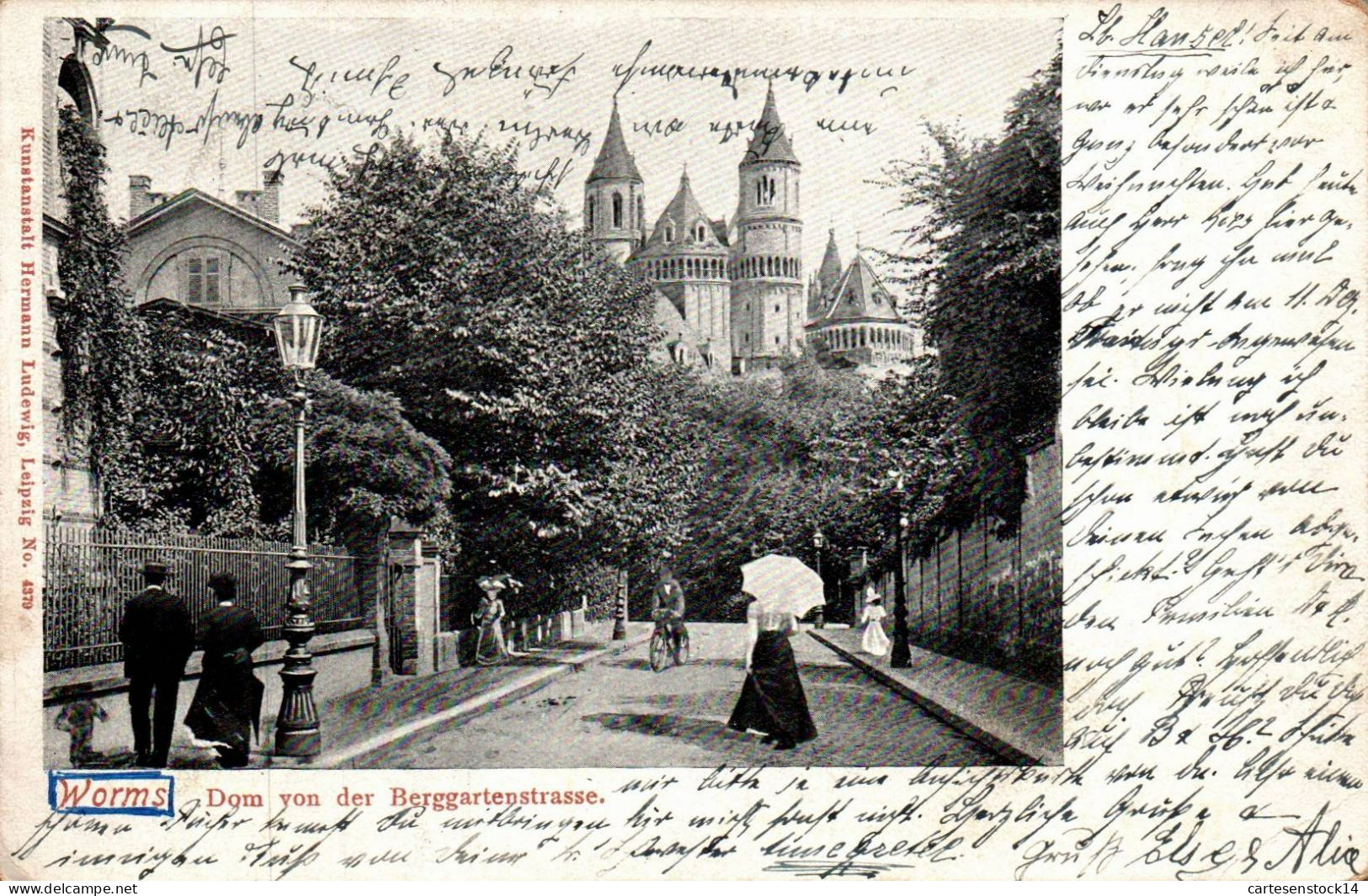 N°42367 Z -cpa Worms -Dom Von Der Berggartenstrasse- - Worms