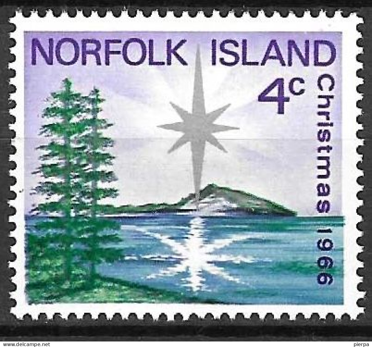 NORFOLK - 1966 - NATALE - NUOVO MNH** (YVERT 78 - MICHEL 78) - Isla Norfolk