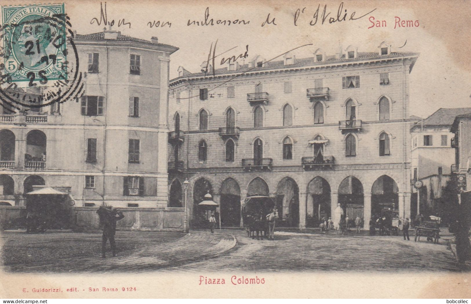 SAN REMO (Liguria): Piazza Colombo - San Remo