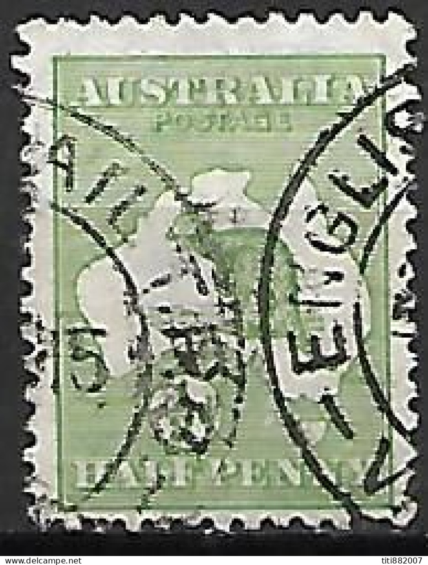 AUSTRALIE    -    1912 .  Y&T N° 1 Oblitéré . - Gebraucht