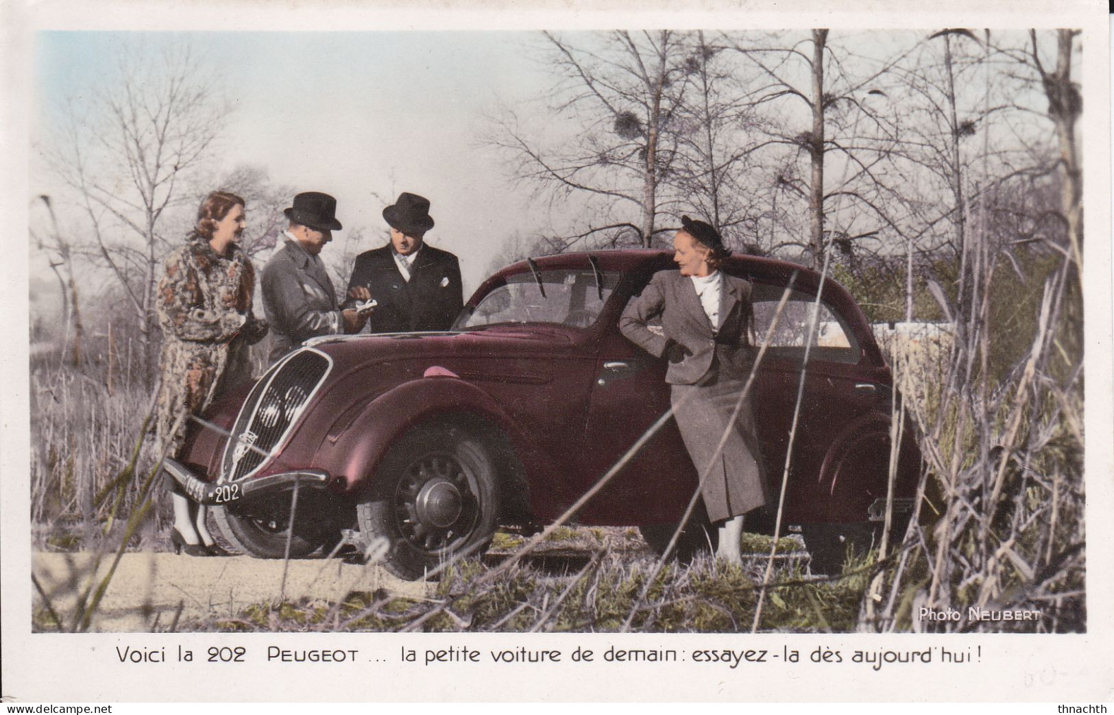 Voici La 202 Peugeot-la Petite Voiture De Demain,essayez-la Des Aujourd'hui - Passenger Cars