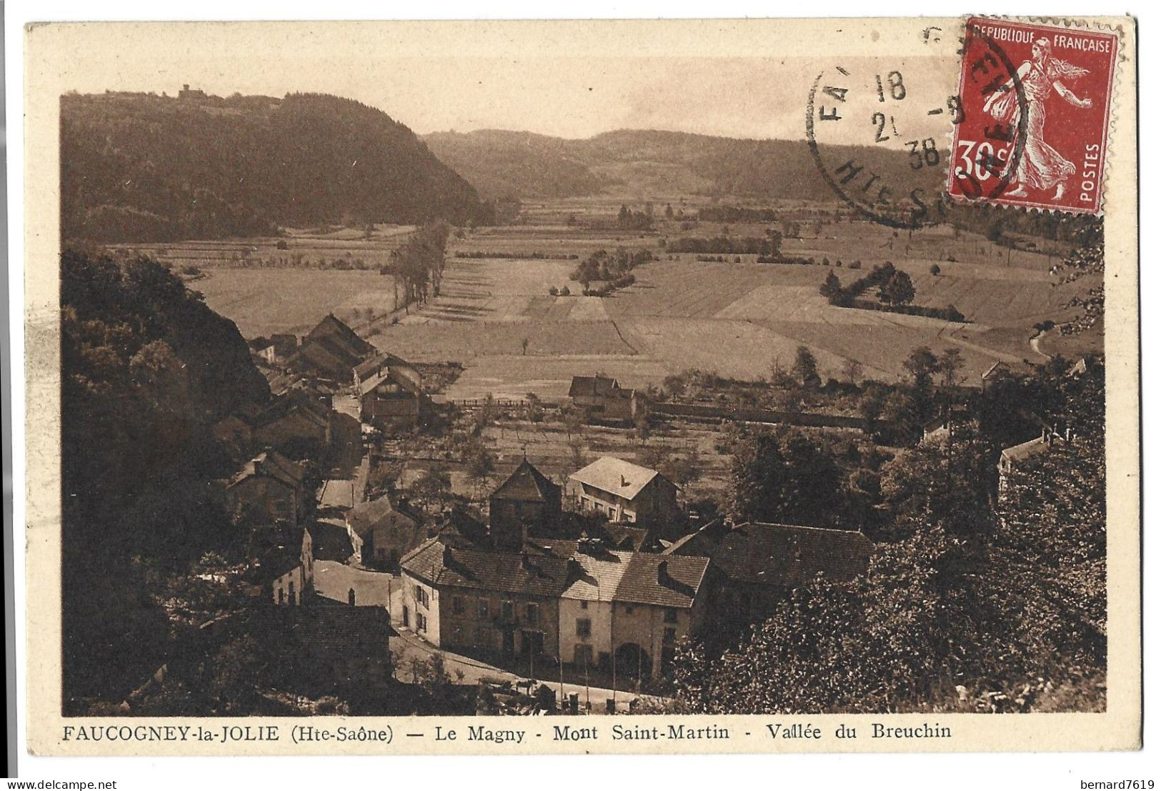 70 Faucogney La Jolie - Le Magny - Mont Saint Martin - Vallee Du Breuchin - Faucogney