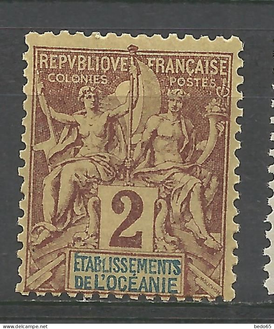 OCEANIE  N° 2 NEUF** LUXE SANS CHARNIERE  / Hingeless / MNH - Neufs