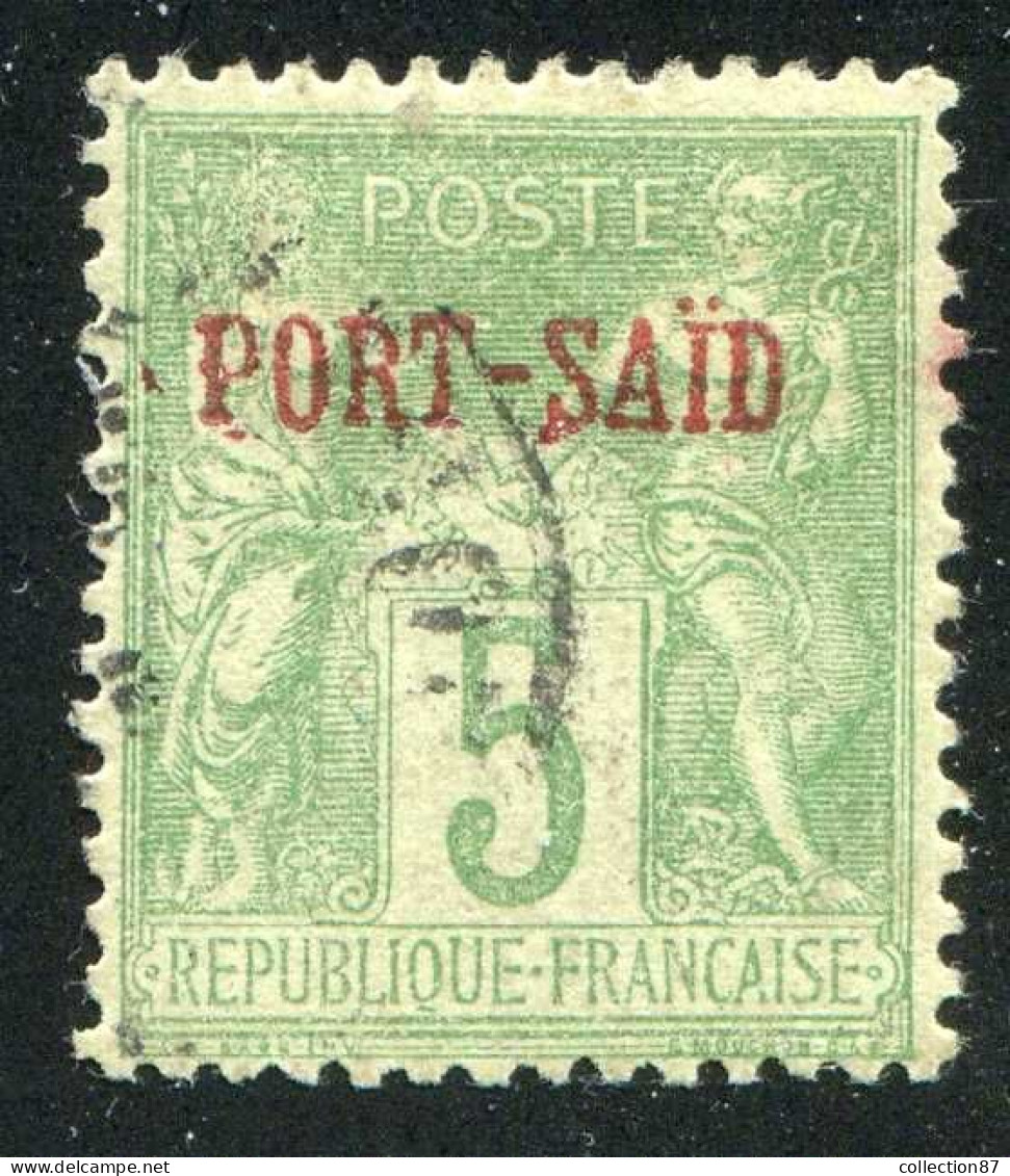REF 086 > PORT SAID < N° 5 Ø Bien Centré Oblitéré < Ø Used - Used Stamps