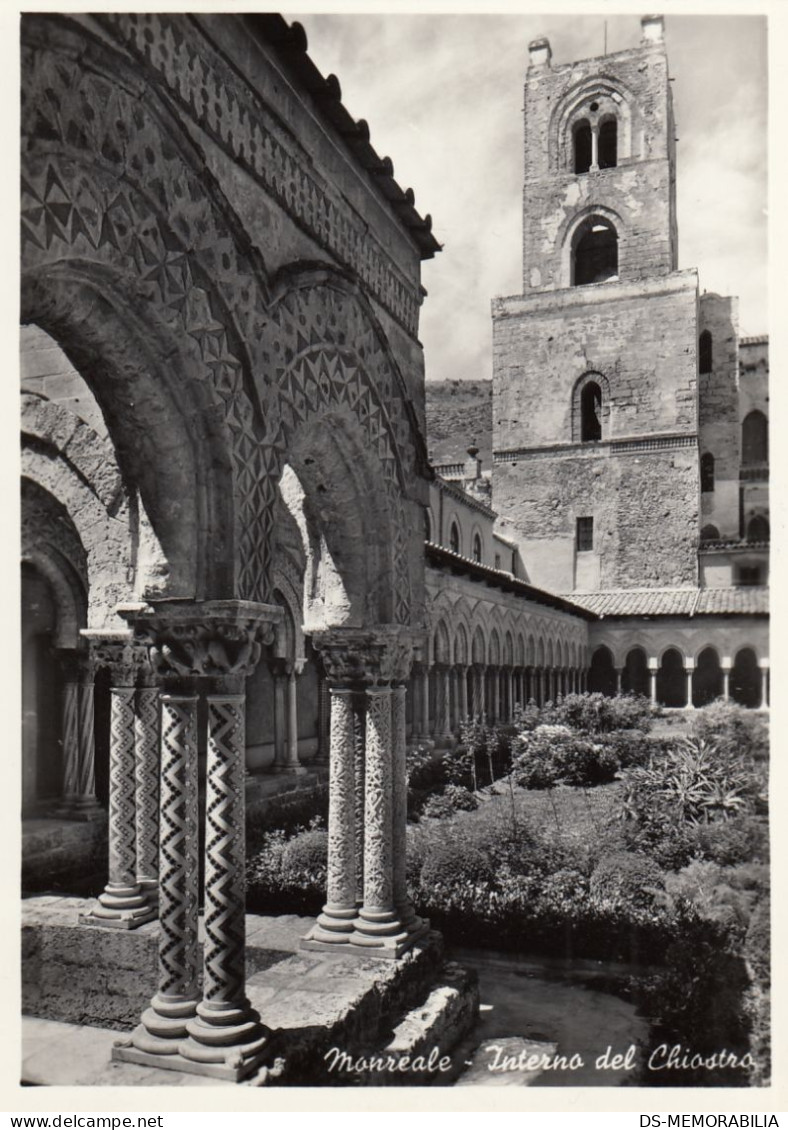 Monreale - Interno Del Chiostro - Palermo