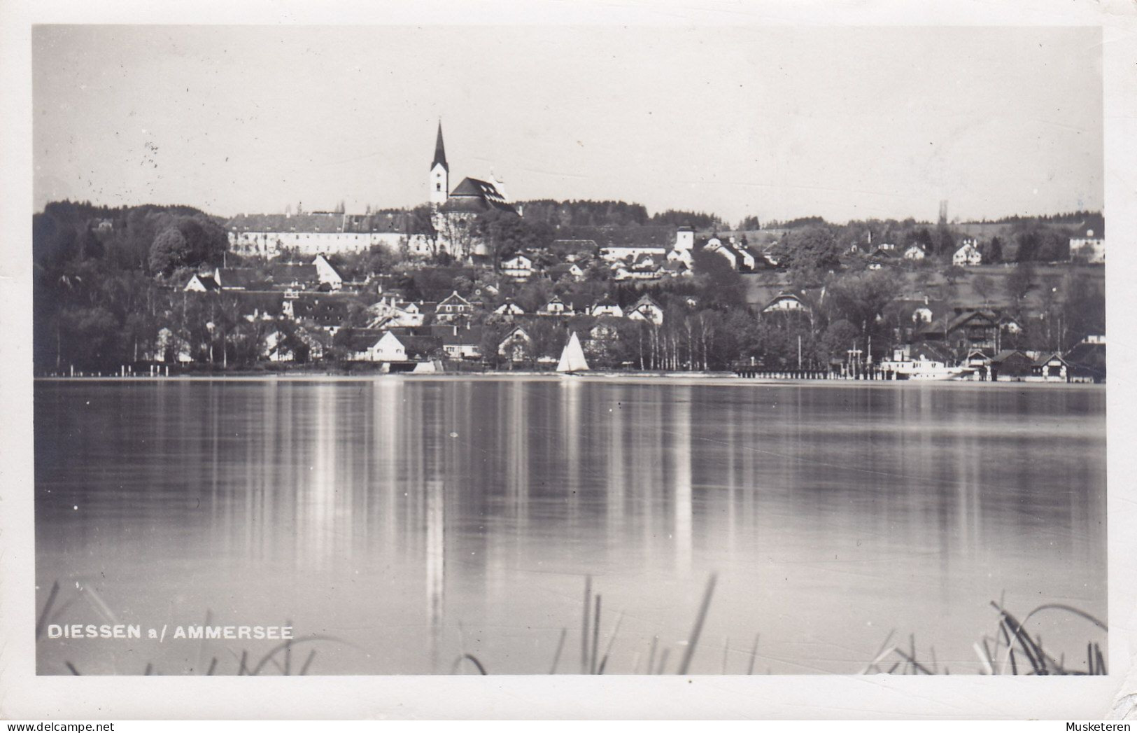 Deutsches Reich PPC Diessen A. Ammersee. Karl Höckenreiner. DIESSEN (Ammersee) 1940 INNSBRUCK Austria Echte Real Photo - Diessen