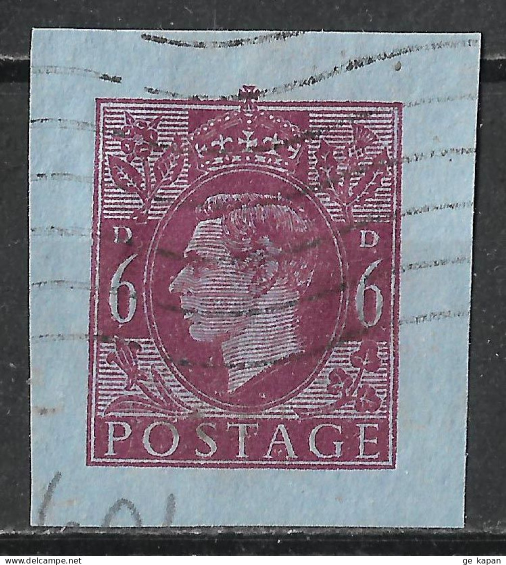 Great Britain Cut Square From Envelope - Lettres & Documents