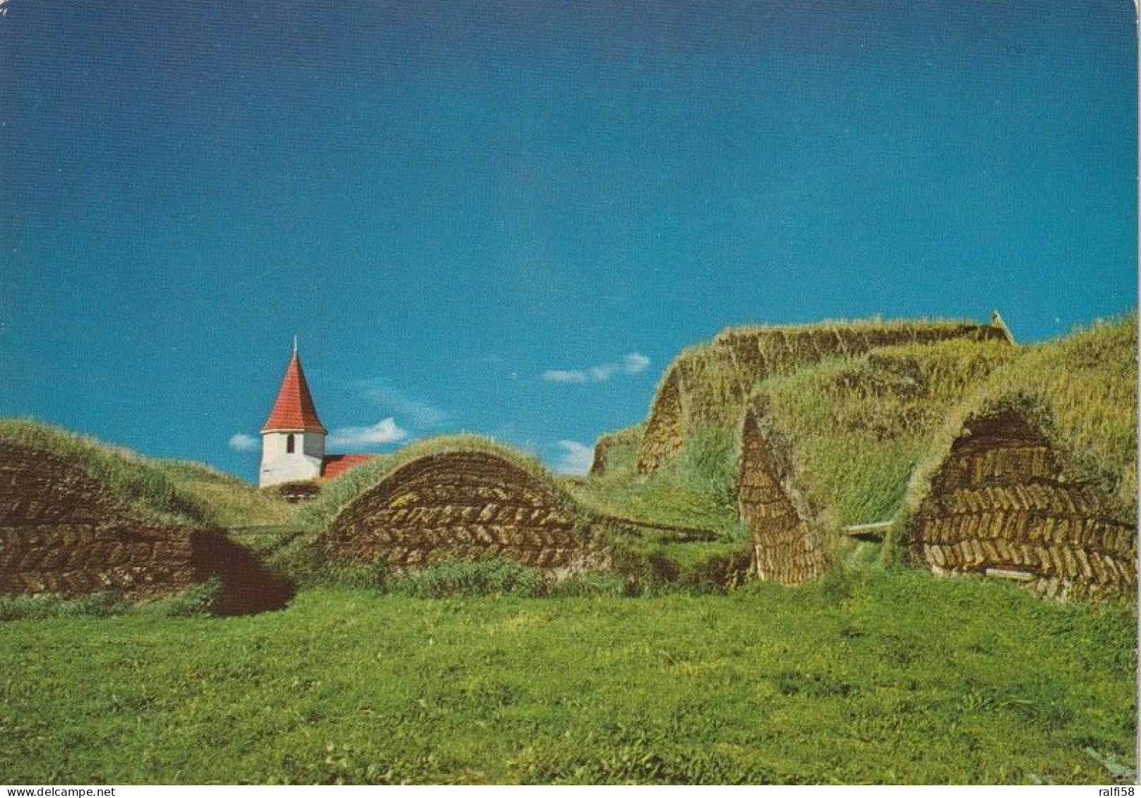 1 AK Island / Iceland * Torfhäuser In Glaumbær (ein Altes Kirchdorf) In Der Gemeinde Skagafjörður * - Iceland