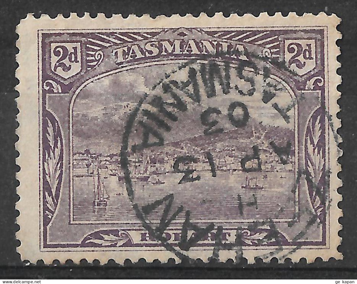 1902 AUSTRALIA TASMANIA Used Stamp (Scott # 97) - Usati