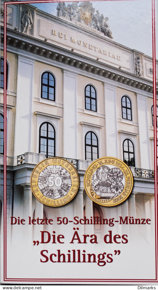 Austria 50 Schilling 2001, BU, &quot;Last Schilling&quot; - Austria