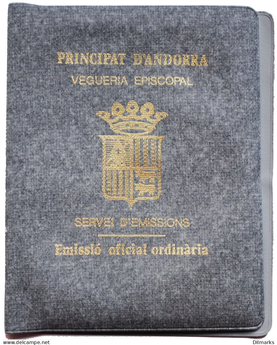 Andorra 1, 5, 10 Diners 1984, UNC, &quot;Joan D.M. Bishop Of Urgel&quot; - Andorra