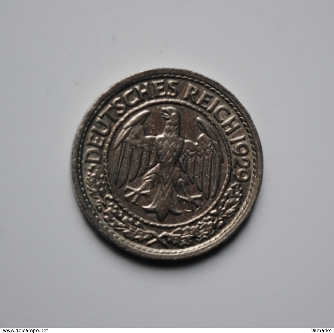 Germany 50 Reichspfennig 1929 F, UNC, &quot;Weimar Republic (Reichsmark) (1924-1938)&quot; - 5 Reichsmark