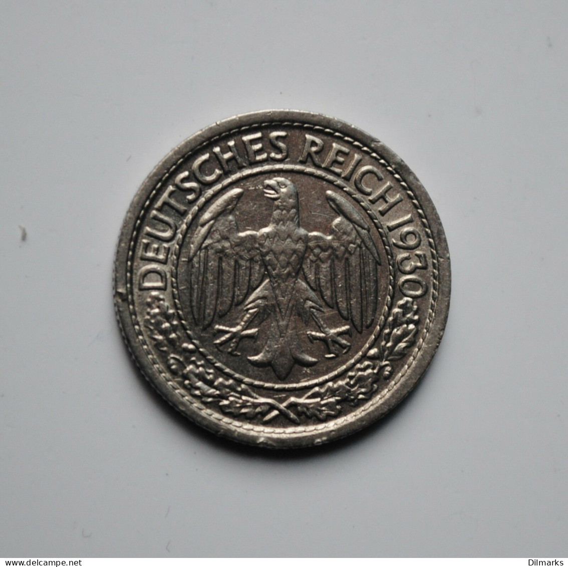 Germany 50 Reichspfennig 1930 E, XF, &quot;Weimar Republic (Reichsmark) (1924-1938)&quot; - 5 Reichsmark