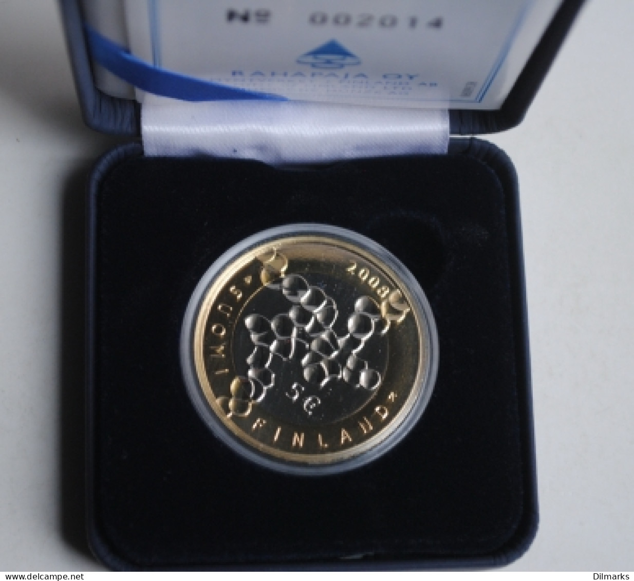 Finland 5 Euro 2008, PROOF, &quot;100th Anniversary - Science And Research&quot; - Finlande