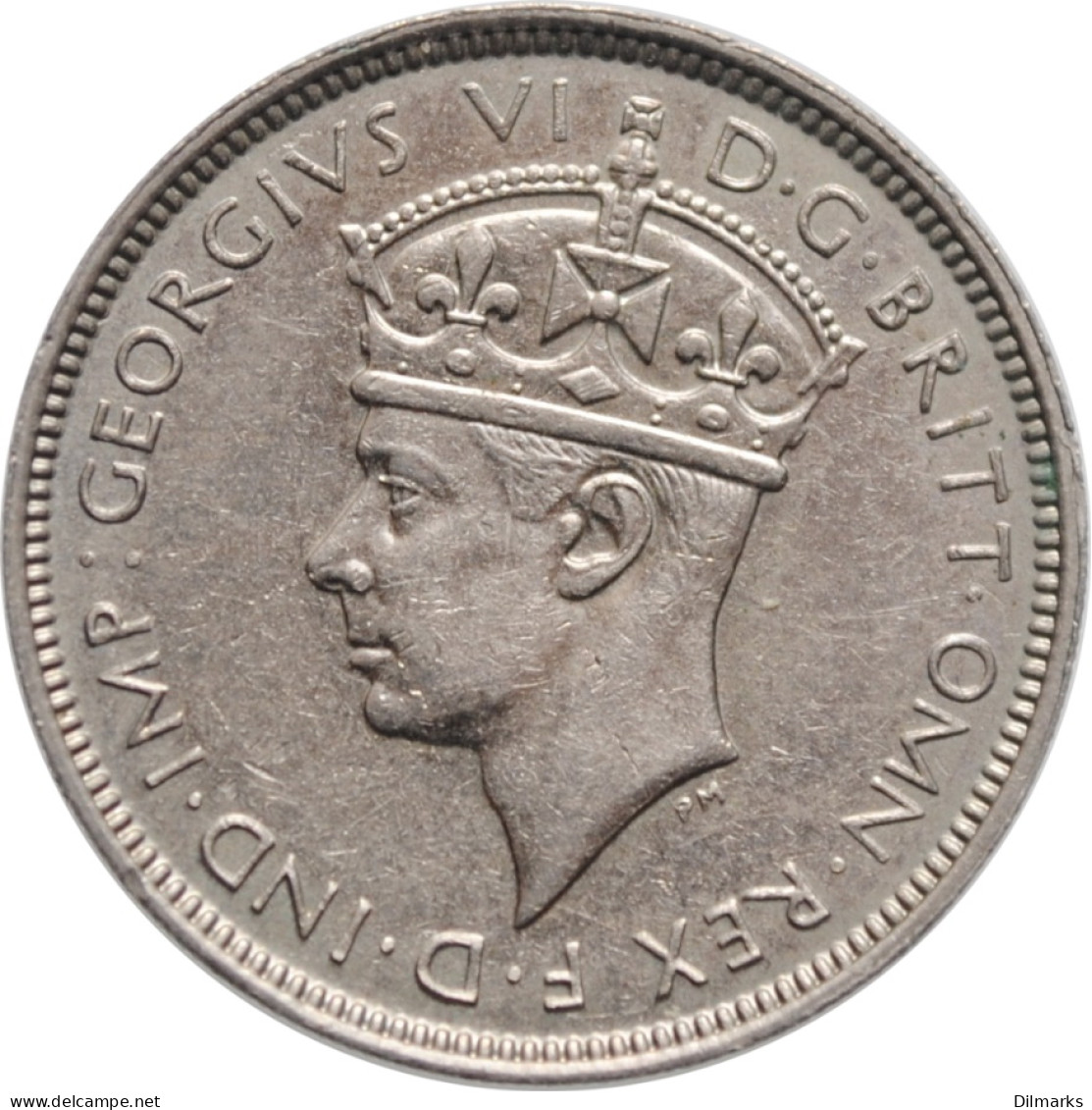British West Africa 3 Pence 1945 KN, UNC, &quot;British Colony (1907 - 1966)&quot; - Colonies