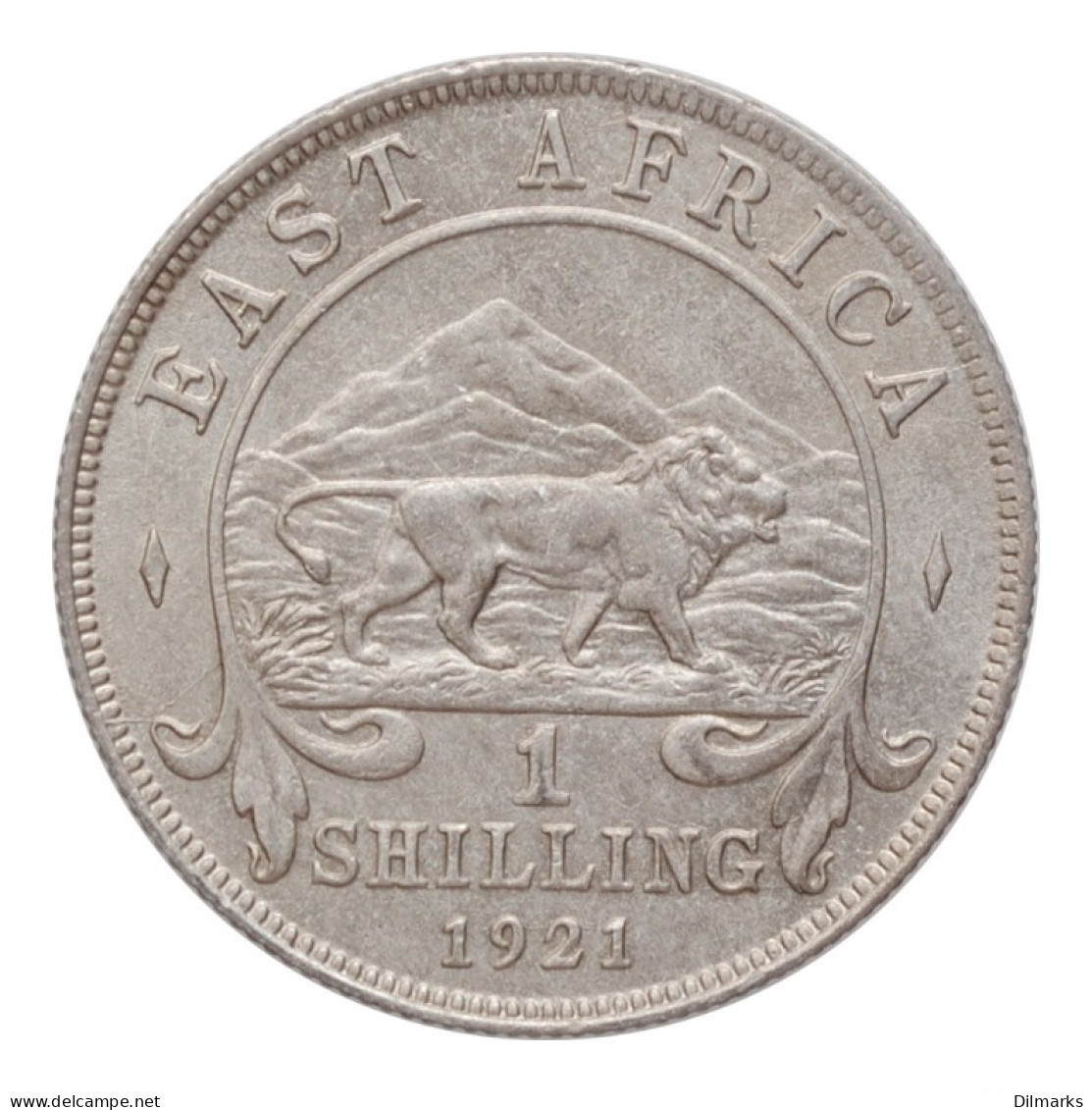 British East Africa 1 Shilling 1921, AU, &quot;King George V (1911 - 1937)&quot; - Colonies