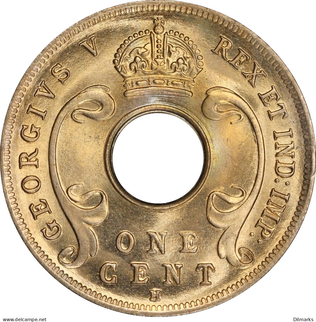 British East Africa 1 Cent 1911 N, PCGS MS66, &quot;King George V (1910 - 1936)&quot; Top Pop - Kolonien