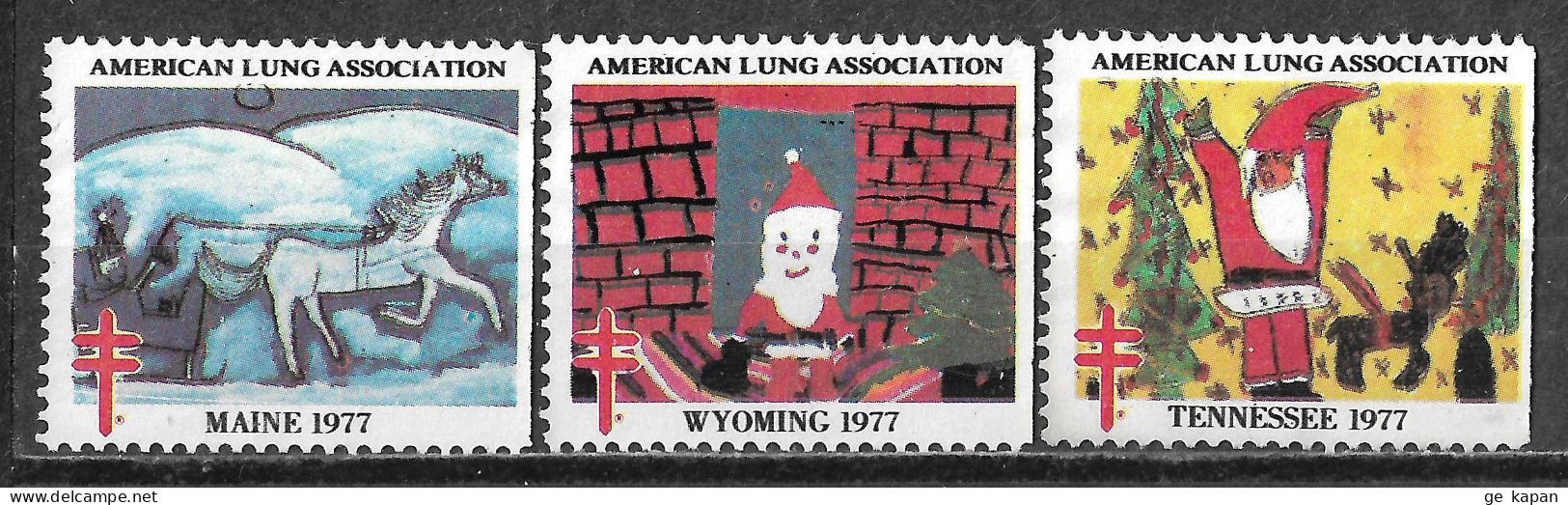 1977 US American Lung Association Cinderellas - Non Classificati