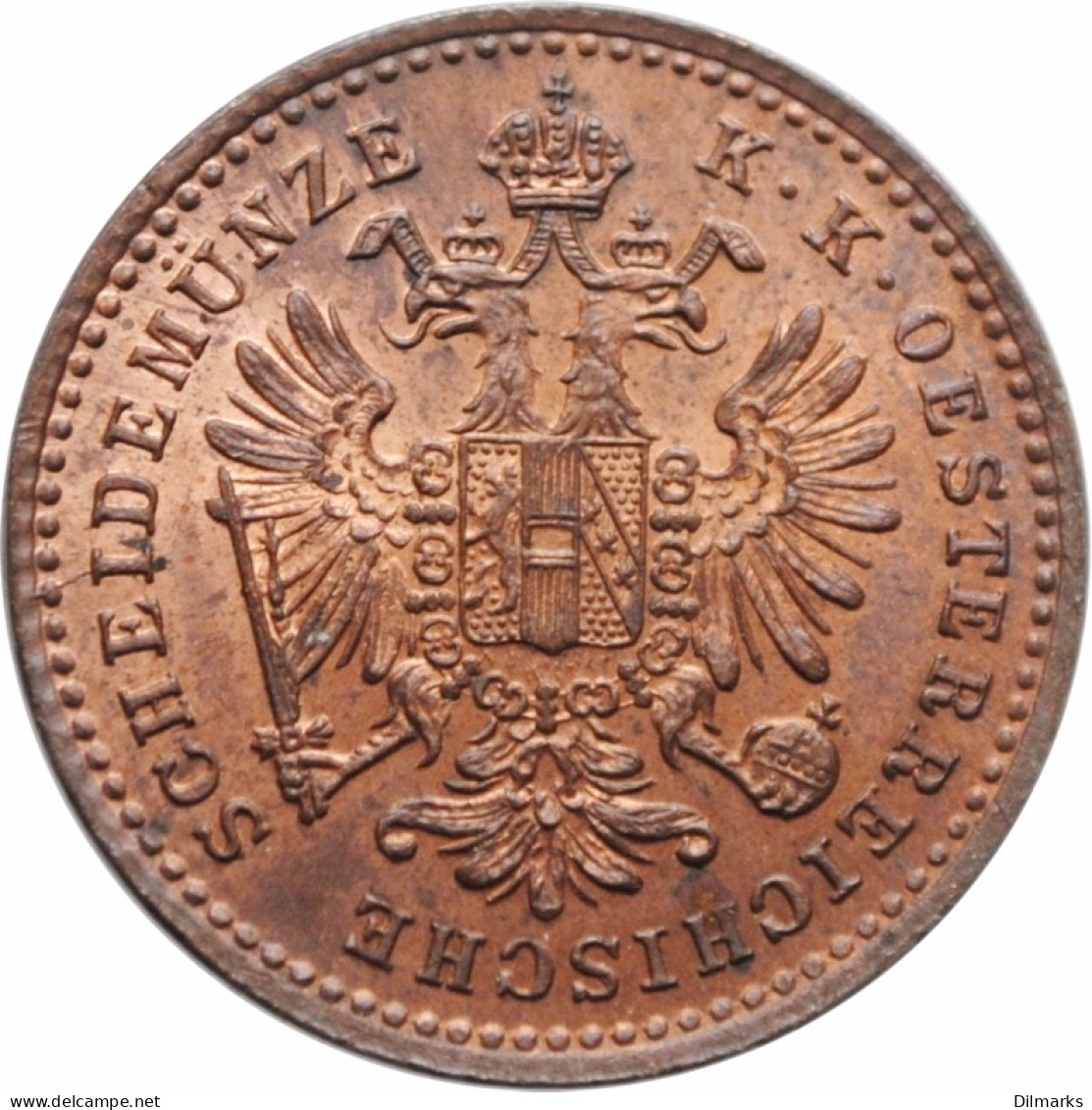 Austria 1 Kreuzer 1881, NGC MS64 RB, &quot;Emperor Franz Joseph I (1848 - 1916)&quot; - Oostenrijk