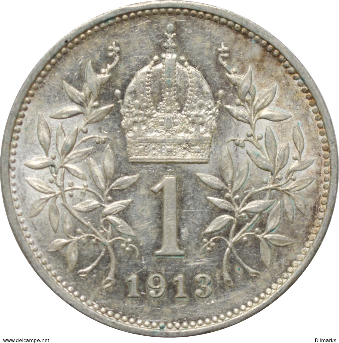 Austria 1 Corona 1913, AU, &quot;Emperor Franz Joseph I (1848 - 1916)&quot; - Austria