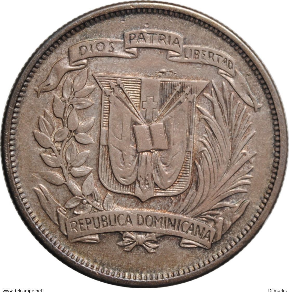 Dominican Republic 1/2 Peso 1947, UNC, &quot;Dominican Republic (1937 - 2020)&quot; - Autres – Afrique